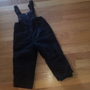 Black snow pant